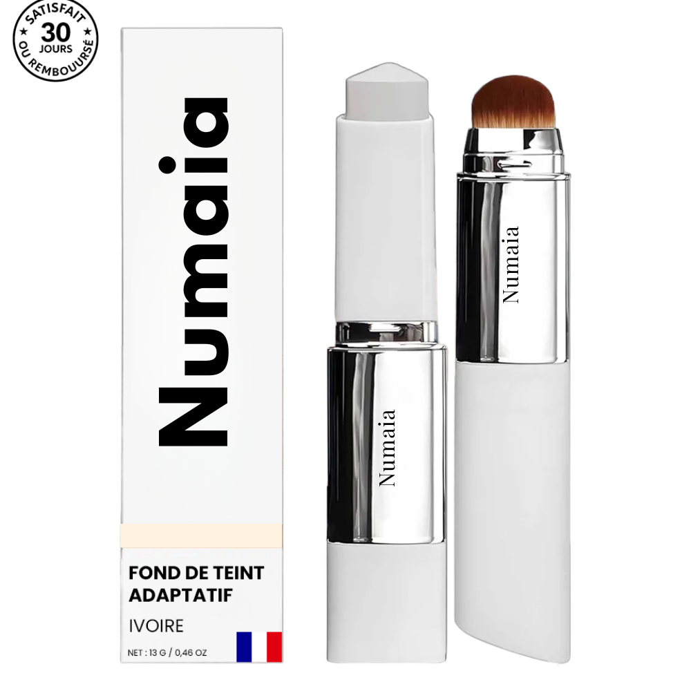 Fond de teint 2-en-1 avec pinceau intégré