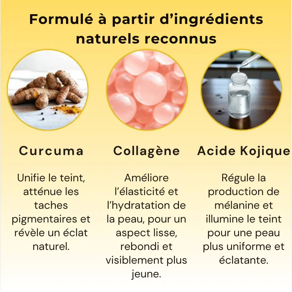 Masque de nuit au curcuma et à l'acide kojique Peel-Off