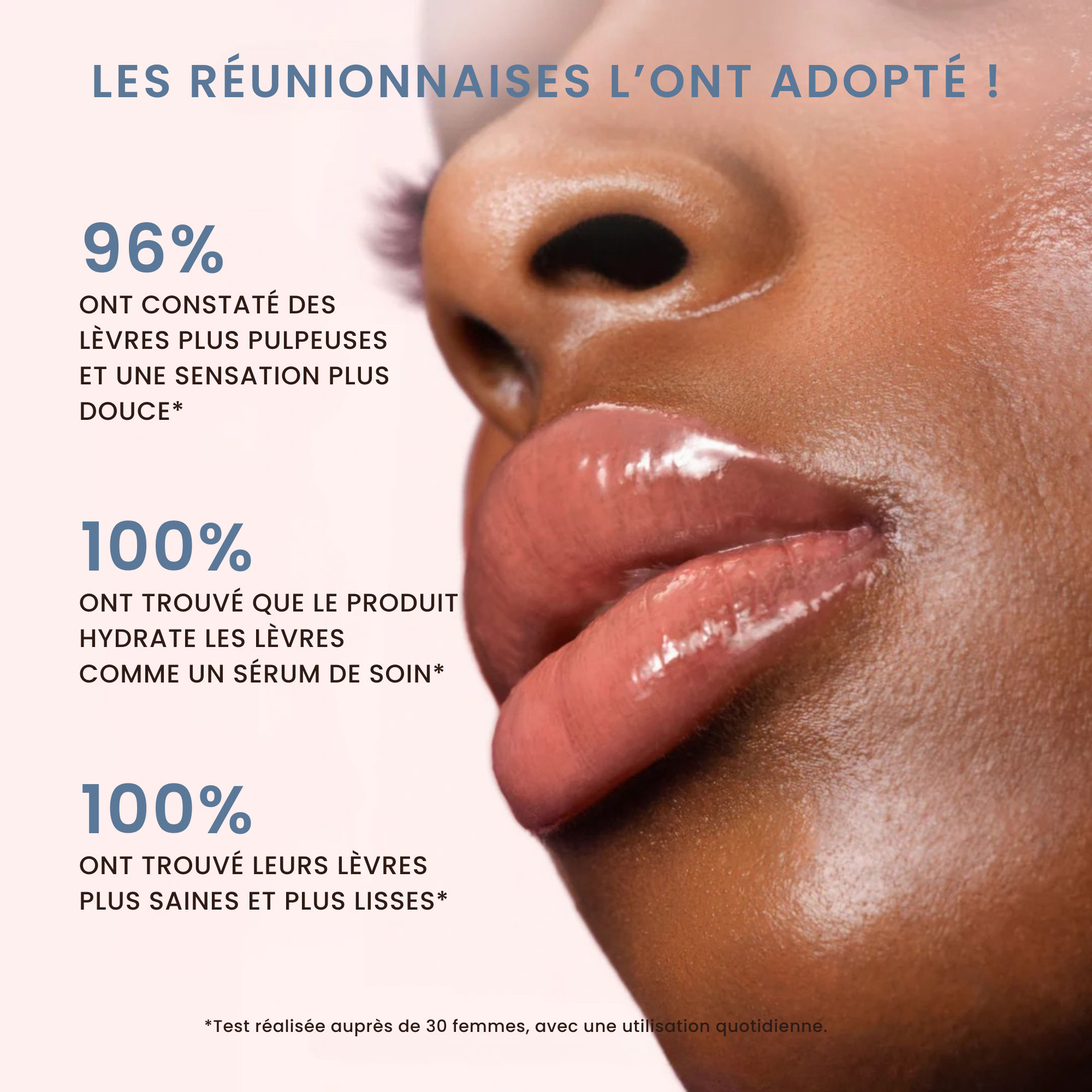 Baume à Lèvres Teinté – Glossy & Hydratant